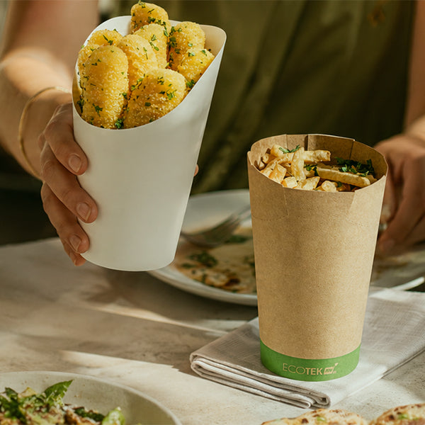 Paper French Fry Bags and Cups