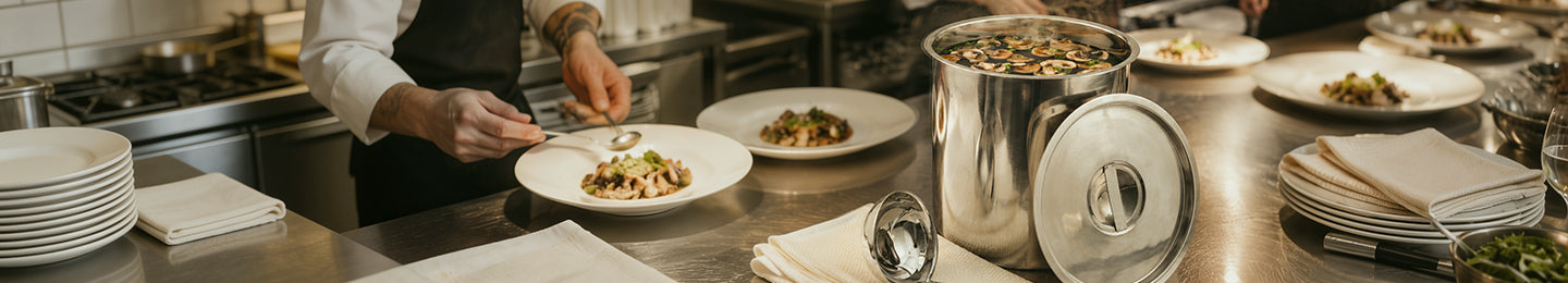 Bain Marie Pots and Vegetable Insets