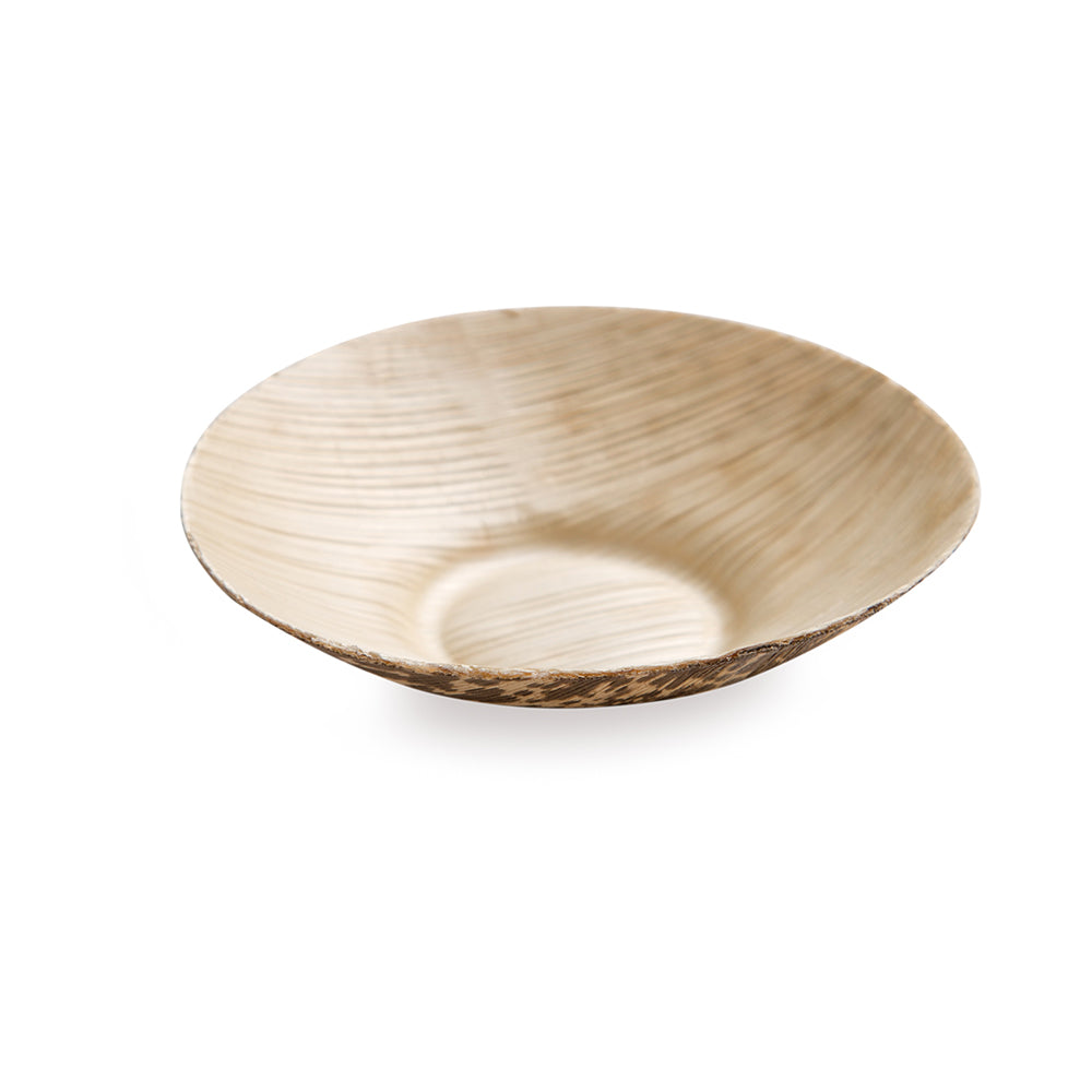 Bambuddha 100 2 oz Round Natural Bamboo Coupelles and 100 Natural Bamboo 3.5" Mini Spoons