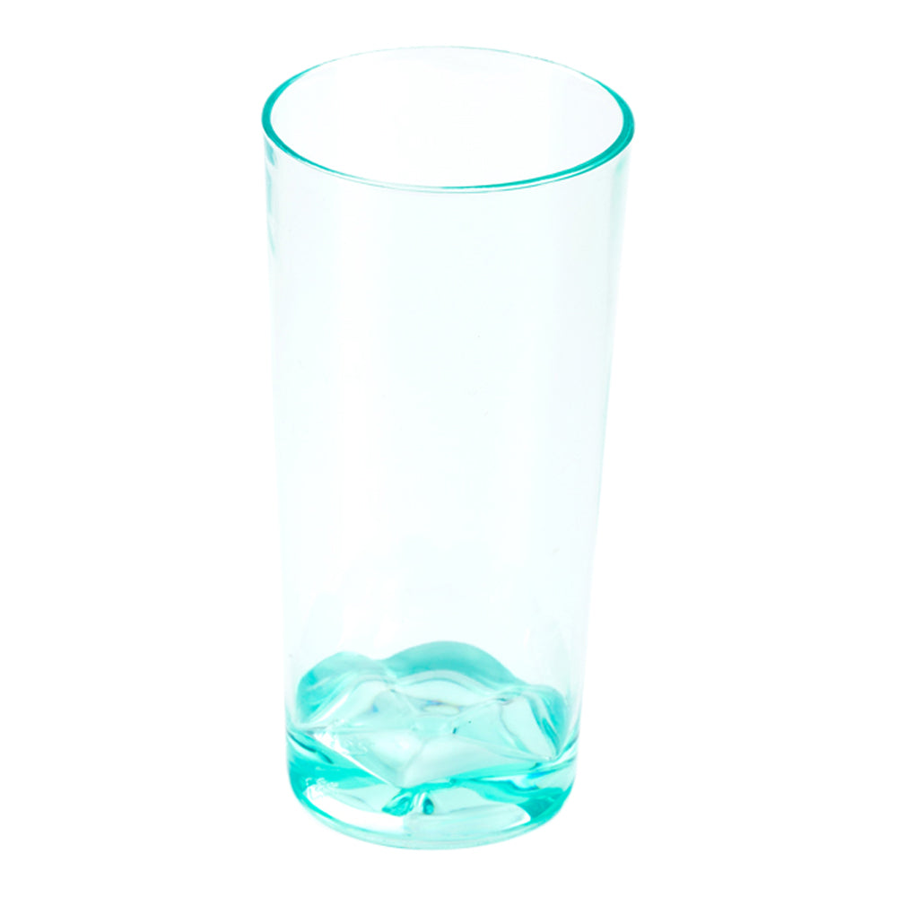 Mini Serve 100 2 oz Round Seagreen Plastic Cannello Shot Glass and 100 Silver Plastic 4" Mini Forks