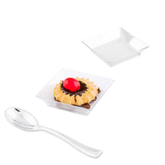 Mini Serve 100 Square Clear 2.5