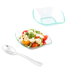Mini Serve 100 Seagreen Plastic 3.5