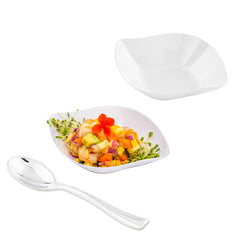 Mini Serve 100 White Plastic 3.5