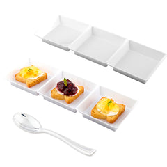 Mini Serve 100 Rectangle White 7.5