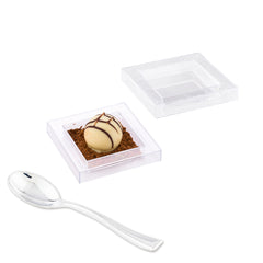 Mini Serve 100 Square Clear 2.5