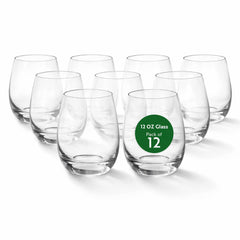 Bev Tek 12 oz Polycarbonate Rocks Glass - 3 1/2