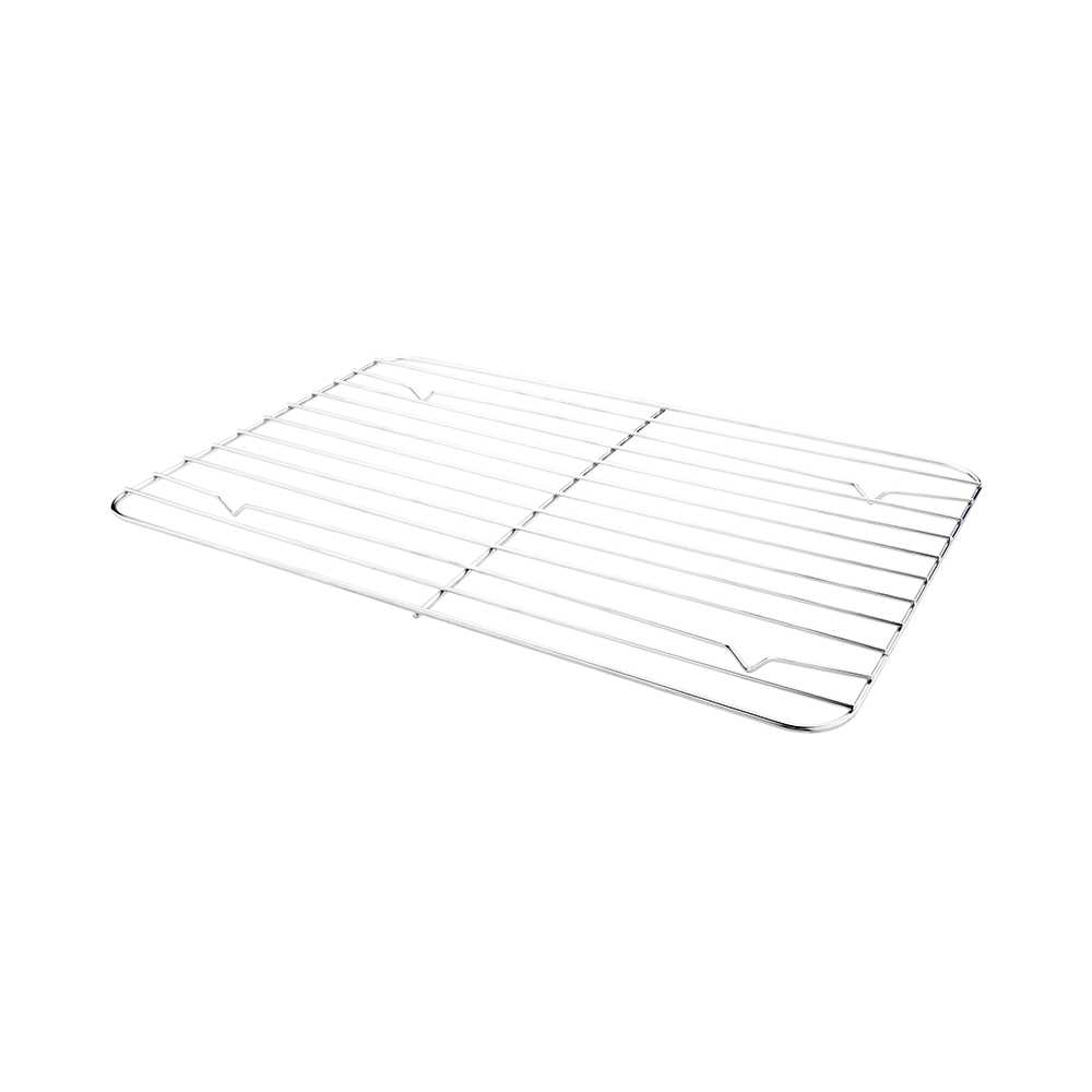 Met Lux Stainless Steel Half Size Wire Cooling Rack - 18" x 12" - 2 count box