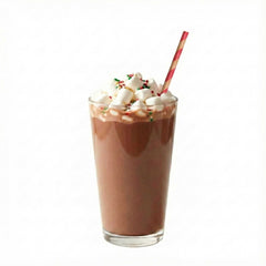 Bev Tek Kraft Brown and Red Paper Straw - Stripe, Biodegradable, 6mm - 7 3/4