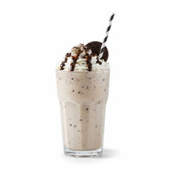 Bev Tek Black Paper Straw - Stripe, Biodegradable, 6mm - 7 3/4