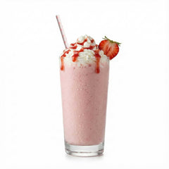 Bev Tek Pink Paper Straw - Polka Dots, Biodegradable, 6mm - 7 3/4