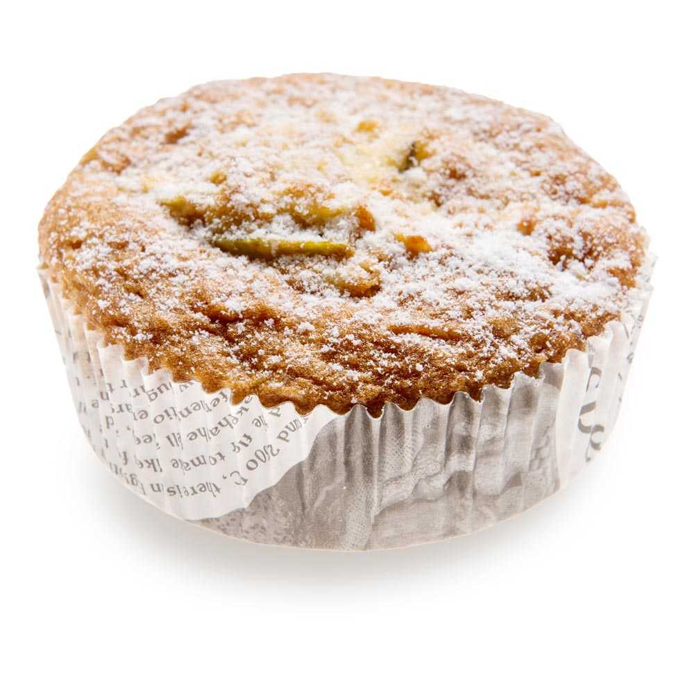 Panificio 4 oz Round Newsprint Paper Baking Cup - Ridged - 3 1/2" x 3 1/2" x 1" - 200 count box