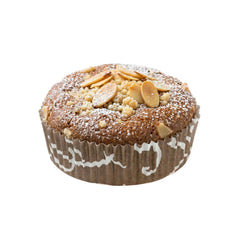 Panificio 4 oz Round Chocolate Wisp Paper Baking Cup - Ridged - 3 1/2