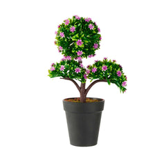 Fiore Purple Plastic Mini Crape Myrtle in Plastic Pot - 7 1/2