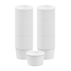 Coppetta 3 oz Round White Paper To Go Cup - 3