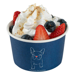 Coppetta 5 oz Round Frenchie Paper To Go Cup - 3 1/4