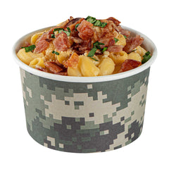 Coppetta 5 oz Round Camouflage Paper To Go Cup - 3 1/4