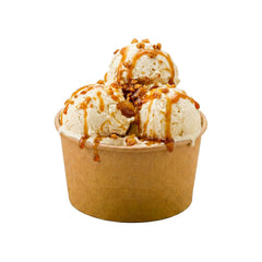 Coppetta 12 oz Round Kraft Paper To Go Cup - 4