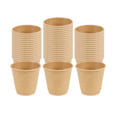 Restpresso 8 oz Kraft Paper Coffee Cup - Double Wall - 3 1/2