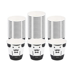 Restpresso 8 oz Monsieur Paper Coffee Cup - Double Wall - 3 1/2