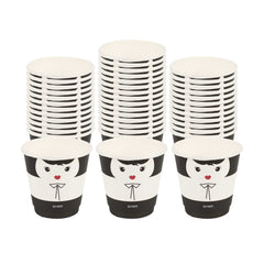 Restpresso 8 oz Madame Paper Coffee Cup - Double Wall - 3 1/2