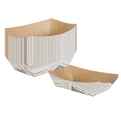 Bio Tek 2 lb Newsprint Paper #200 Food Tray / Boat - 6 1/2