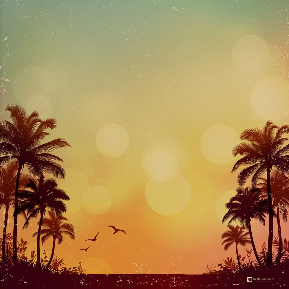 Gastronomia Kraft Paper Food Wrap and Basket Liner - California Sunshine, Greaseproof - 12" x 12" - 500 count box