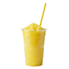 Bev Tek Yellow Paper Straw - Polka Dots, Biodegradable, 6mm - 7 3/4
