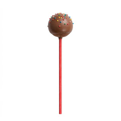 Restpresso Red Paper Cake Pop and Lollipop Stick - Biodegradable - 6