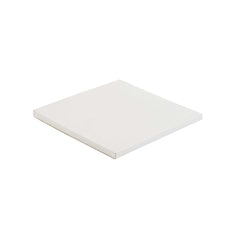 Pastry Tek Square White Cardboard Cake Drum Board - Covered Edge - 8
