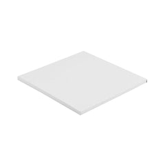 Pastry Tek Square White Cardboard Cake Drum Board - Covered Edge - 10