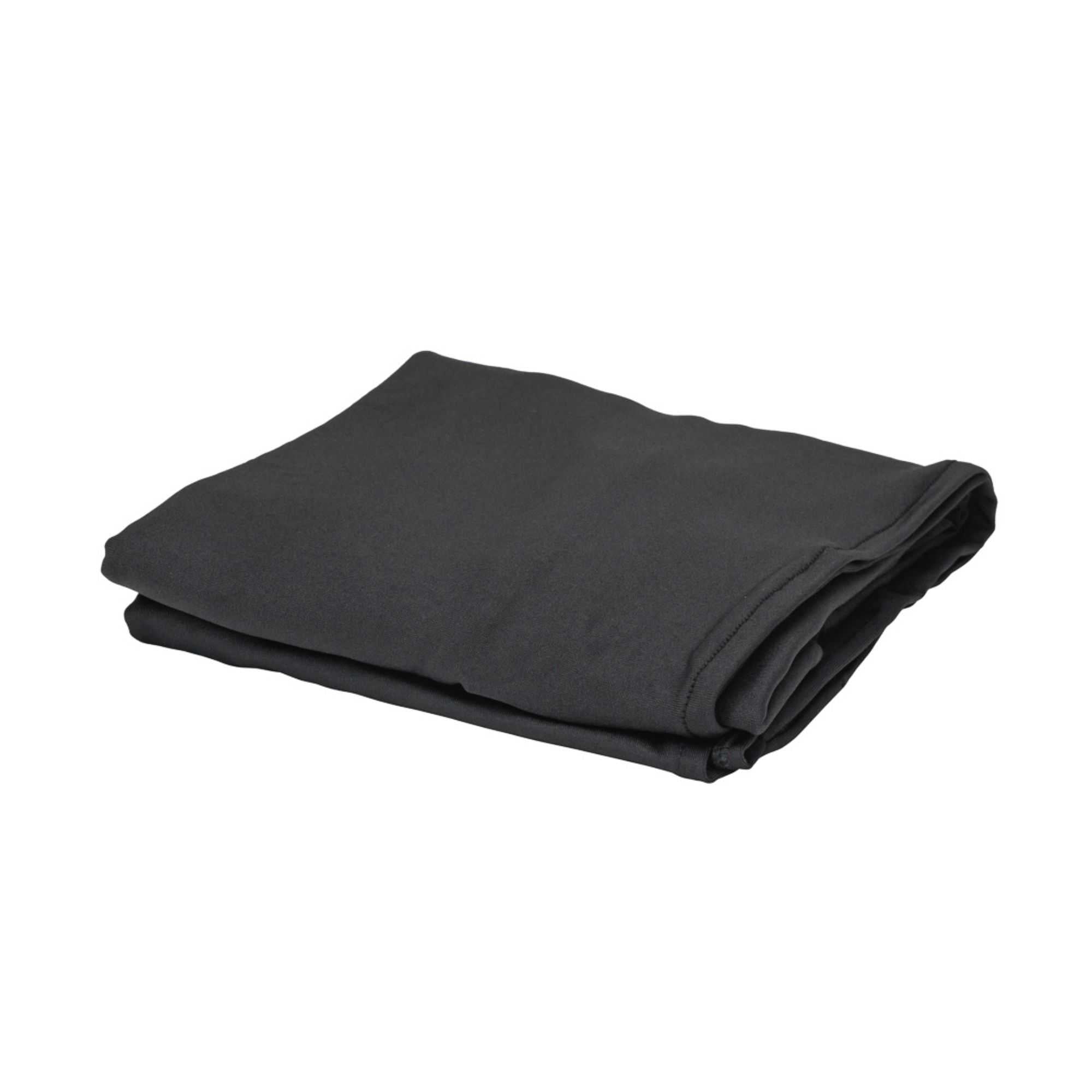 Table Tek Black Polyester Banquet Chair Cover - Universal, Stretch - 10 count box