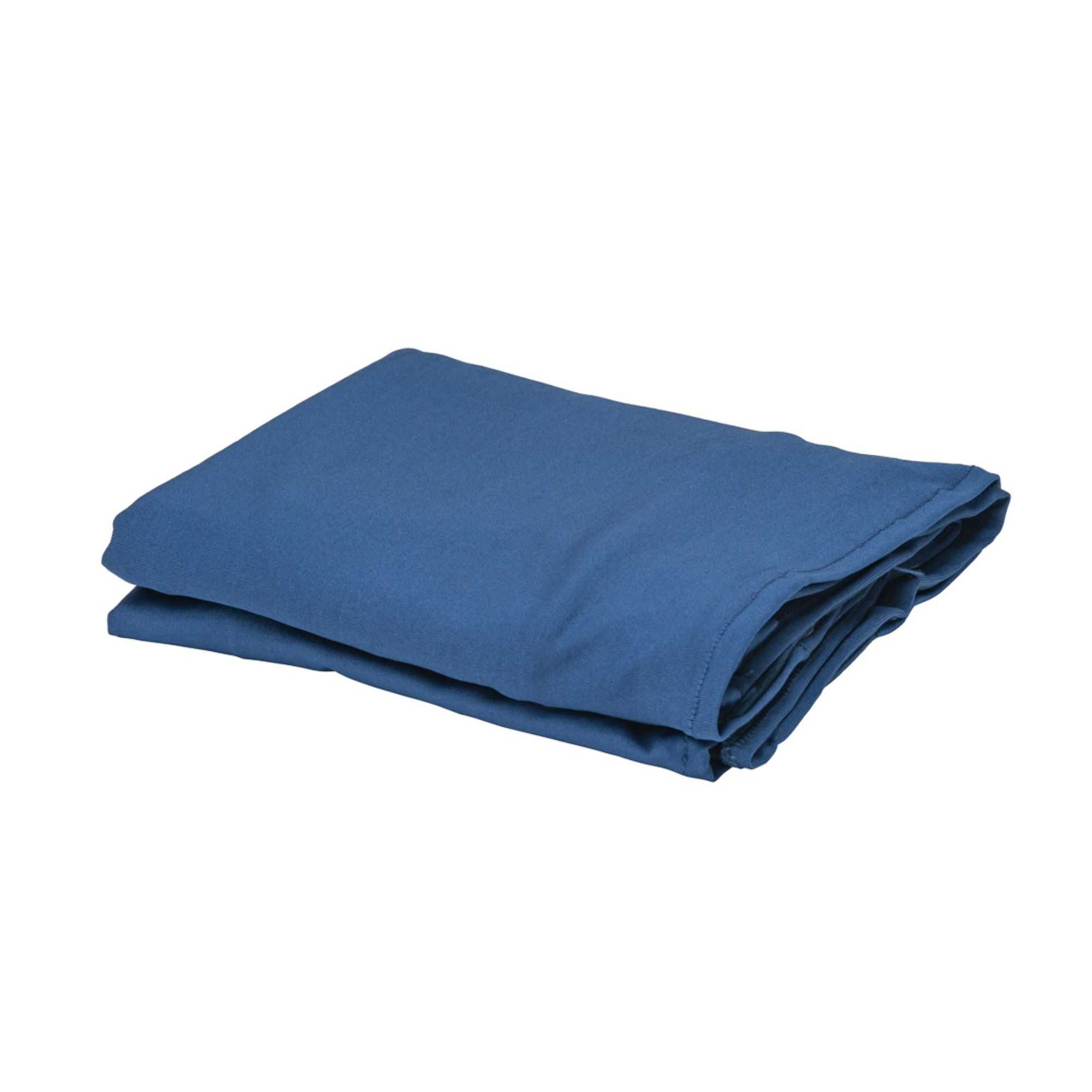 Table Tek Blue Polyester Banquet Chair Cover - Universal, Stretch - 10 count box