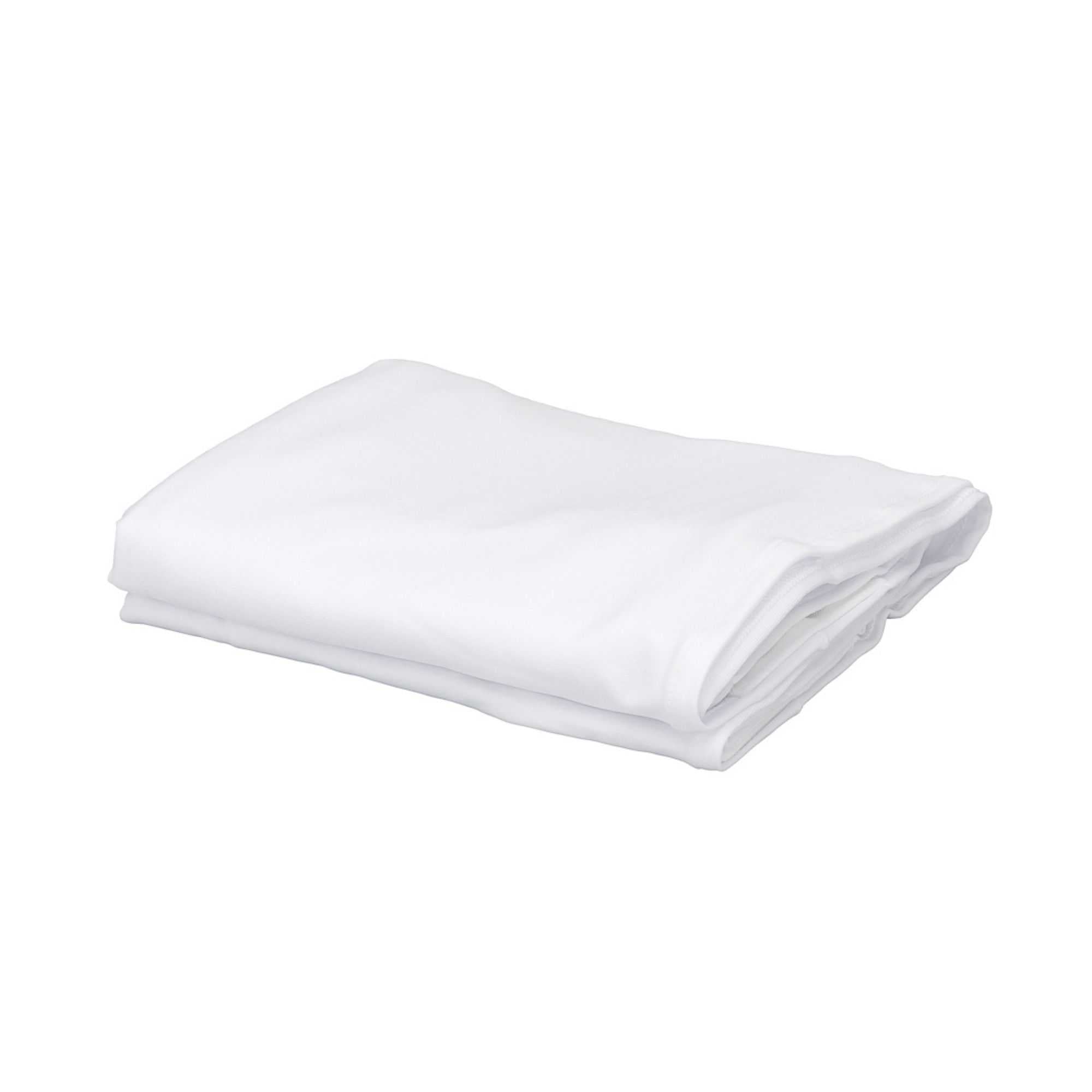 Table Tek White Polyester Banquet Chair Cover - Universal, Stretch - 10 count box