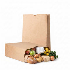 Bag Tek Kraft Paper Bag - 12 lb - 7