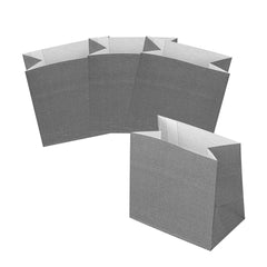 Bag Tek Gray Paper Small Snack Bag - 4