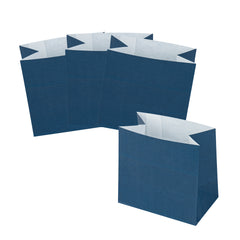 Bag Tek Midnight Blue Paper Small Snack Bag - 4