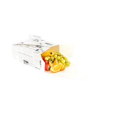 Cater Tek Rectangle Newsprint Paper Take Out Container - with Handle - 9