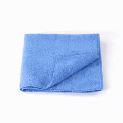 Clean Tek Professional Blue Microfiber Cleaning Cloth - 16