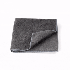 Clean Tek Professional Gray Microfiber Cleaning Cloth - 16