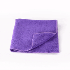 Clean Tek Professional Purple Microfiber Cleaning Cloth - 16