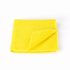 Clean Tek Professional Yellow Microfiber Cleaning Cloth - 16