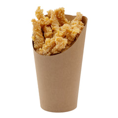 Bio Tek 16 oz Round Kraft Paper Incline Cup - 3 1/2