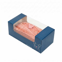 Pastry Tek Frenchie Paper Pastry / Cake Box - with Window - 9 3/4