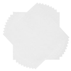 Saving Nature Square White Paper Cocktail Napkin - 1-Ply - 9