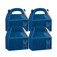 Bio Tek Frenchie Paper Gable Box / Take Out Container - Compostable - 6