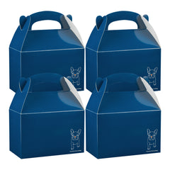 Bio Tek Frenchie Paper Gable Box / Take Out Container - Compostable - 8 1/2