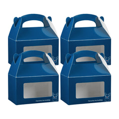 Bio Tek Frenchie Paper Gable Box / Take Out Container - with Window - 6