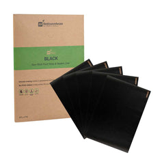 Chef 101 No PFAS Added Black Paper Food Wrap and Basket Liner - Greaseproof, Compostable - 15