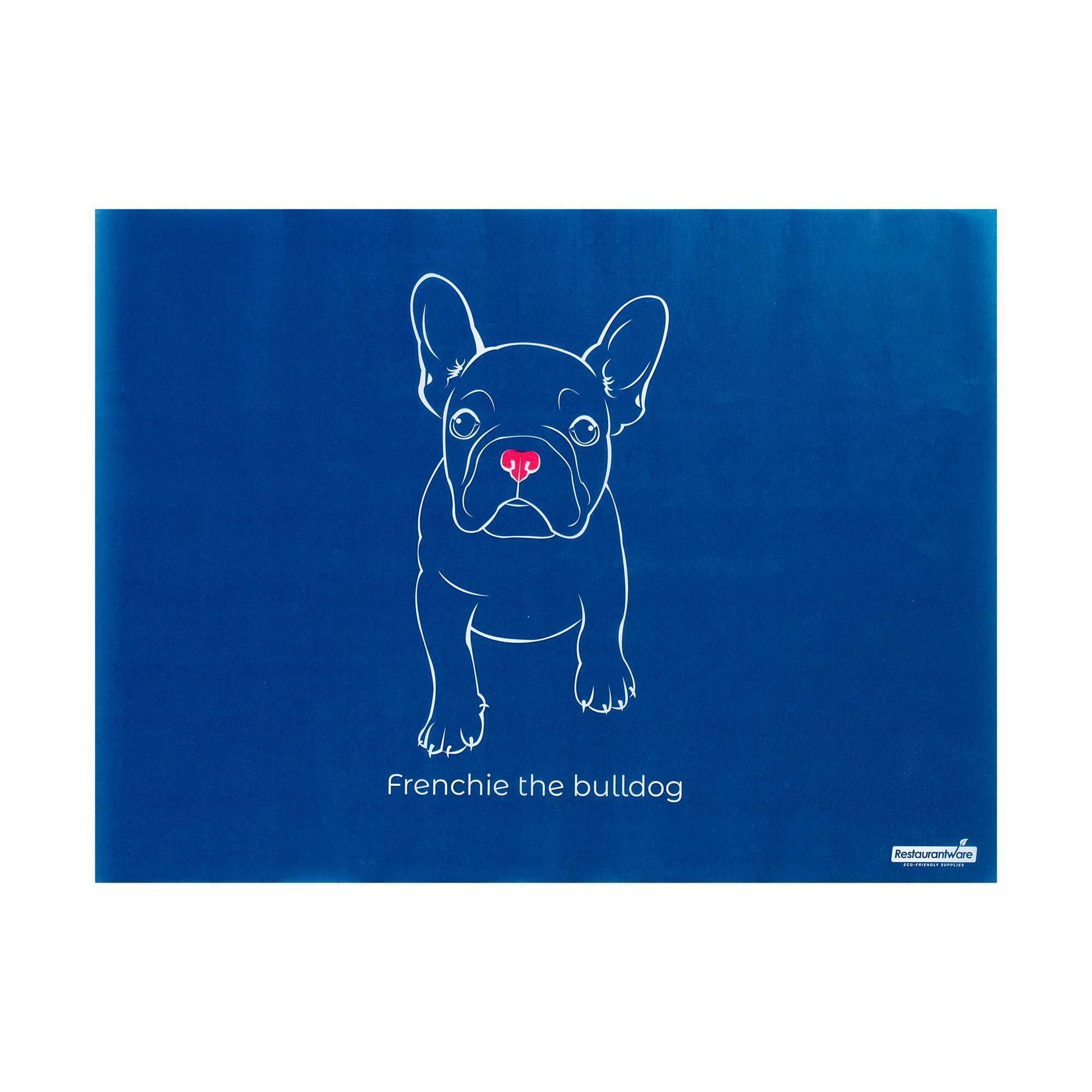 Chef 101 No PFAS Added Frenchie Paper Food Wrap and Basket Liner - Greaseproof, Compostable - 15" x 11" - 2000 count box