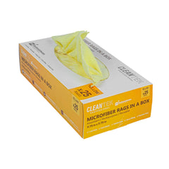 Clean Tek Professional Yellow Microfiber Rags In A Box - 11 3/4